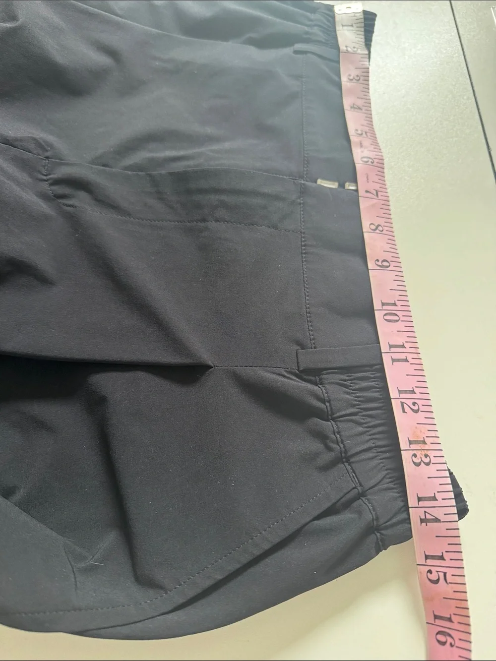 ALO High Waist Pursuit Trouser (Regular) Black